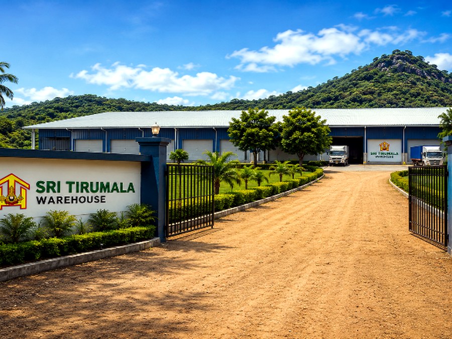 Sri Tirumala Warehouse entrance